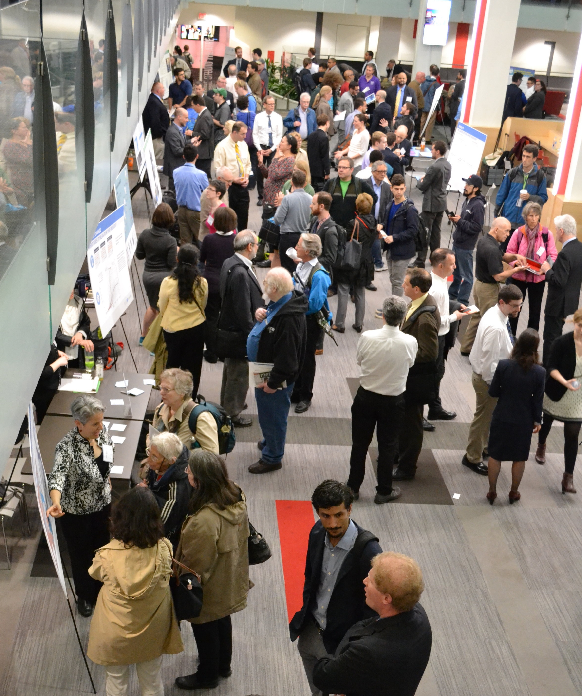 Attendees at the Kickoff Event